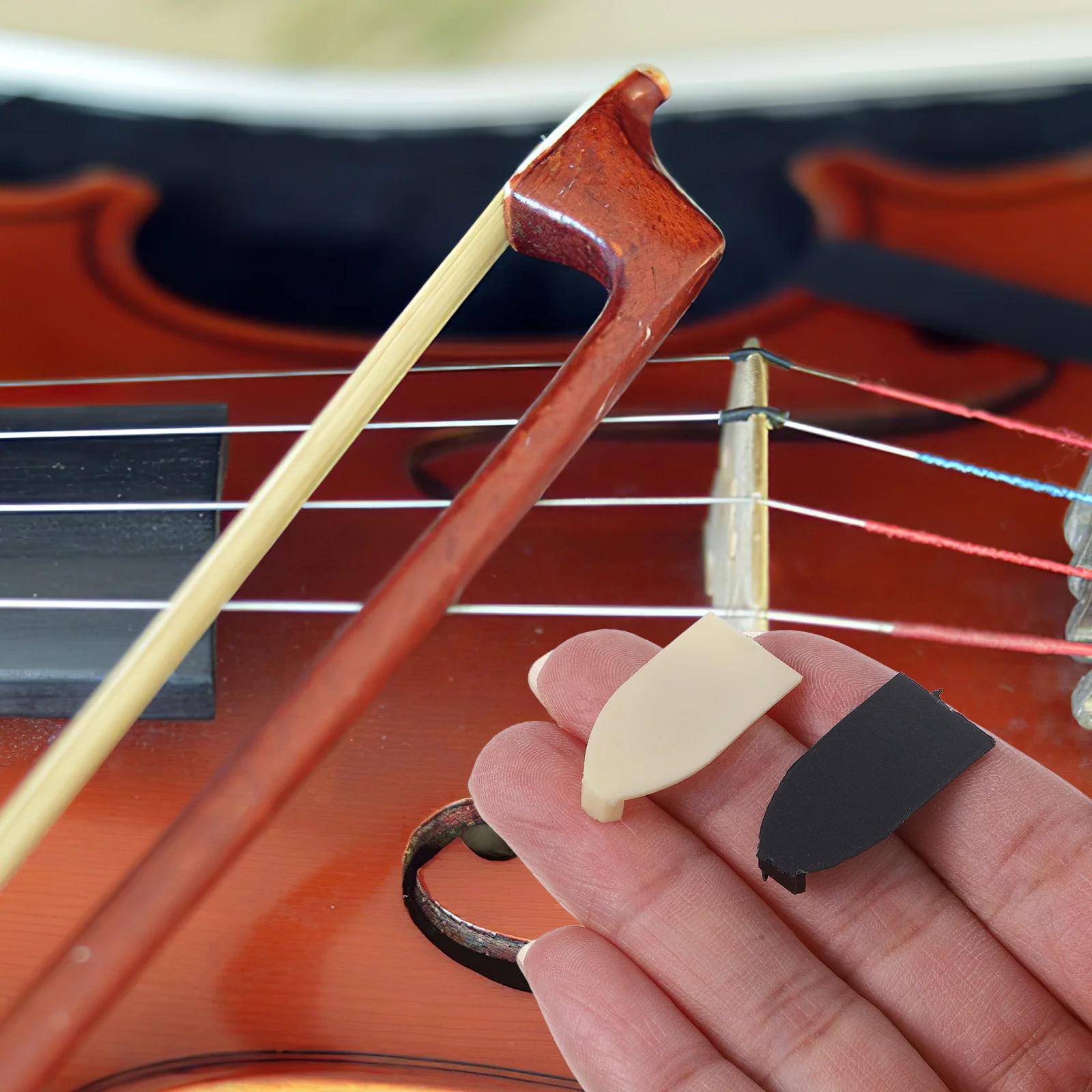 10pcs Violin Bow Tips Plastic Replacement Parts For Violin Lightweight Durable Design Easy Install Stringed Instruments
10pcs Violin Bow Tips Plastic Replacement Parts For Violin Lightweight Durable Design Easy Install Stringed Instruments