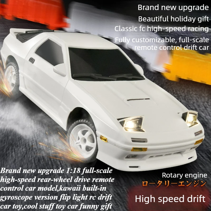Cool Stuff Toy Car Funny Gift-1:18 High-speed 4WD Rc Drift Car,Remote Control Car Model,Kawaii Gyroscope Rc Cars,Toys for Boys
Cool Stuff Toy Car Funny Gift-1:18 High-speed 4WD Rc Drift Car,Remote Control Car Model,Kawaii Gyroscope Rc Cars,Toys for Boys