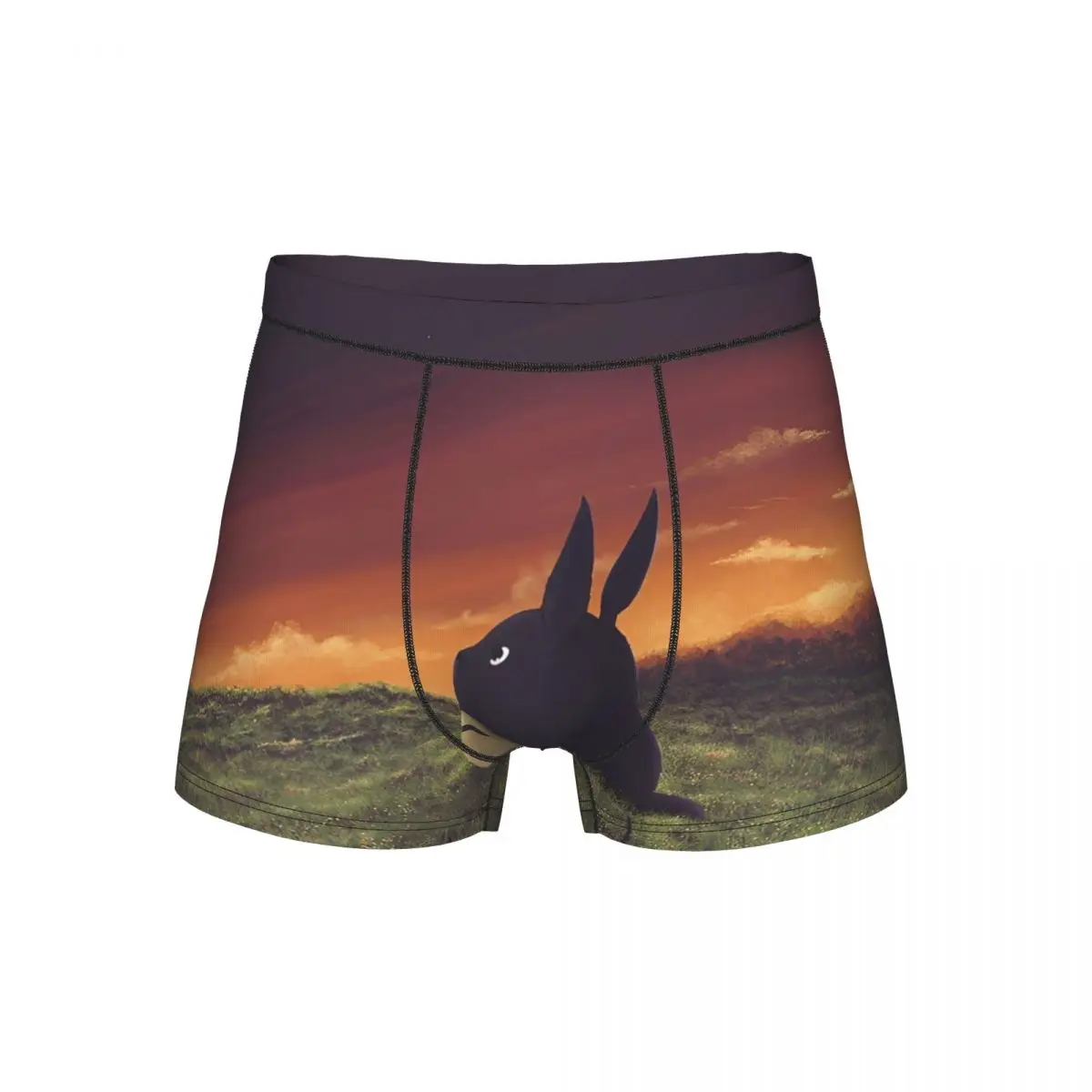 Мужские трусы-боксеры с юмористическим принтом Тоторо-Миядзаки, аниме-шорты, мужское длинное нижнее белье из полиэстера, большие размеры
Мужские трусы-боксеры с юмористическим принтом Тоторо-Миядзаки, аниме-шорты, мужское длинное нижнее белье из полиэстера, большие размеры