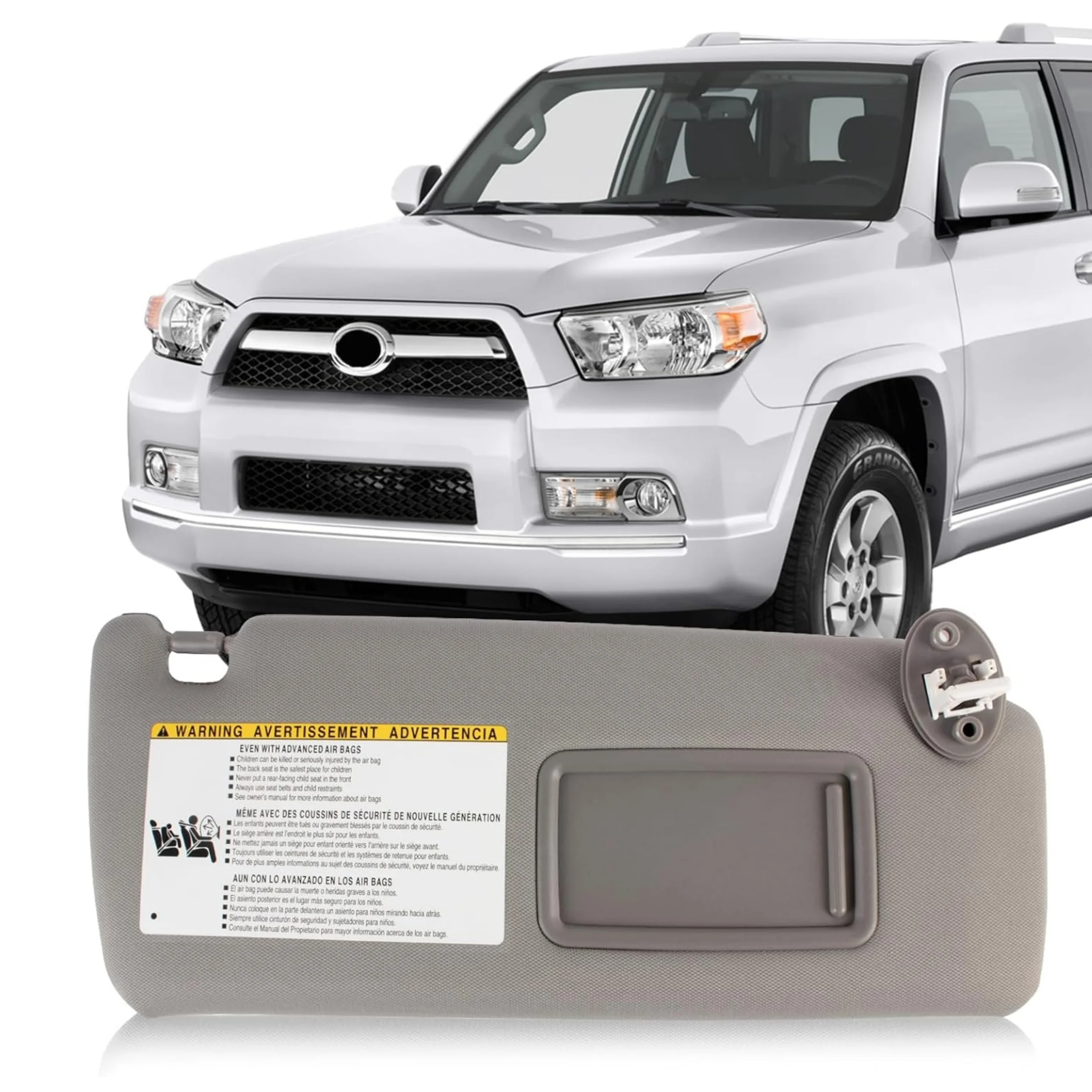 Sun Visor for 4RUNNER Toyota 2010 2011 2012 2013 2014 2015 2016 2017 2018 2019 2020 2021 2022 2023 74320-35A91-E1 74310-35B01-B1
Sun Visor for 4RUNNER Toyota 2010 2011 2012 2013 2014 2015 2016 2017 2018 2019 2020 2021 2022 2023 74320-35A91-E1 74310-35B01-B1