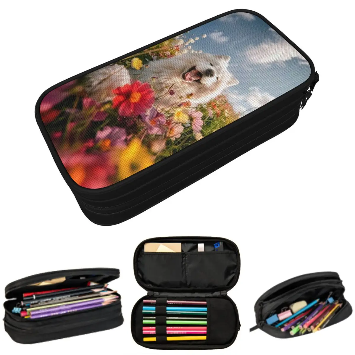 Милый пенал с щенком, показывающим язык, для детей, школьный пенал-коробка, сумка для канцелярских принадлежностей, держатель для ручек
Милый пенал с щенком, показывающим язык, для детей, школьный пенал-коробка, сумка для канцелярских принадлежностей, держатель для ручек