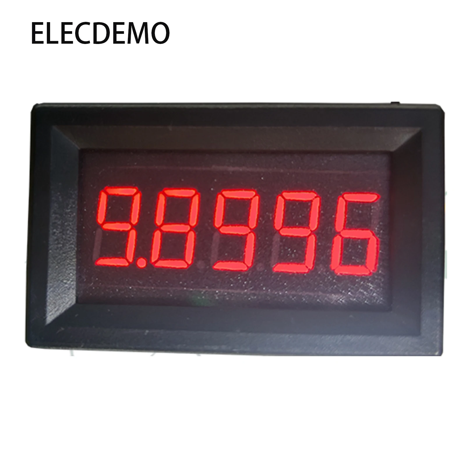 5-bit high-precision DC digital display digital voltmeter 0-9.9999 V (10 V) online 485 communication
5-bit high-precision DC digital display digital voltmeter 0-9.9999 V (10 V) online 485 communication