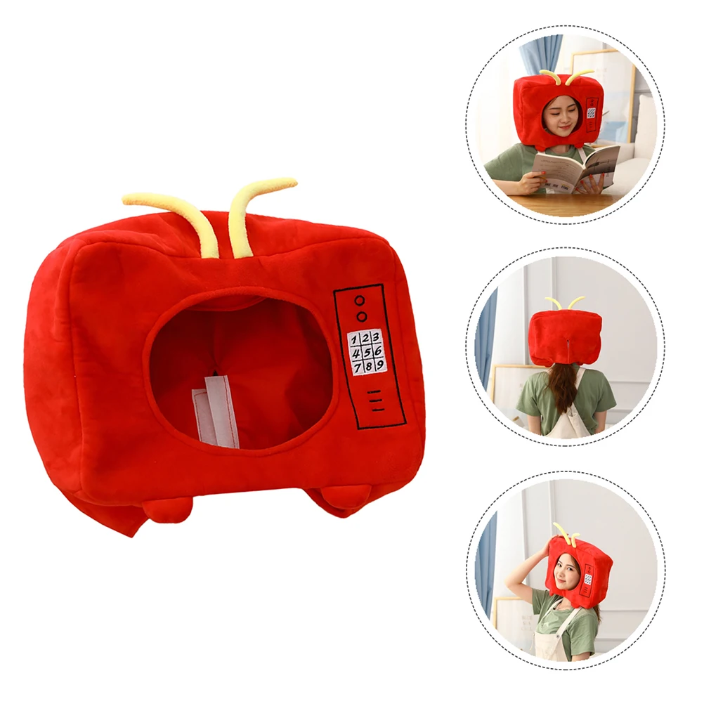 Television Shape Party Hat Funny Carnival Cosplay Accessory Red Comfortable Easy Wear Festival Costume Cap Gift Family Friends
Television Shape Party Hat Funny Carnival Cosplay Accessory Red Comfortable Easy Wear Festival Costume Cap Gift Family Friends