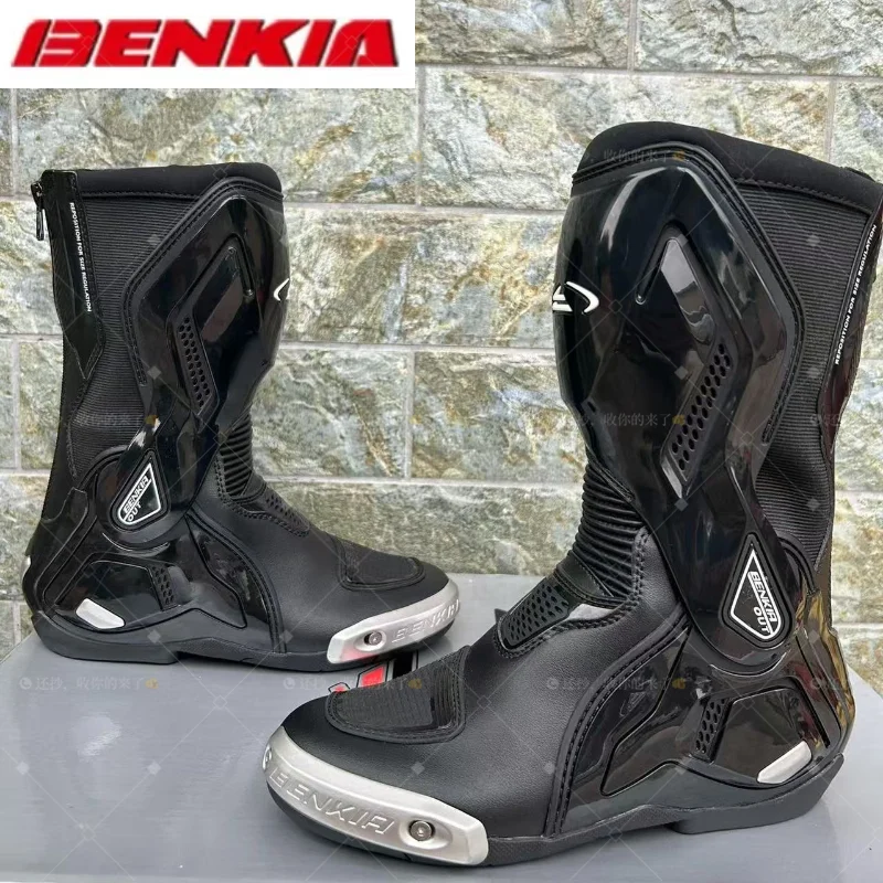BENKIA SH208 Professional Motorcycle Botas Track Riding Boots Racing Zapato AntiCollision Off-Road for Rally CE Certification
BENKIA SH208 Professional Motorcycle Botas Track Riding Boots Racing Zapato AntiCollision Off-Road for Rally CE Certification