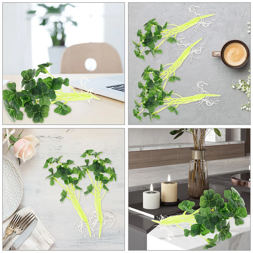 4pcs Artificial Green Plants Faux Leaves Stems Realistic Silk Cloth Decorative Branches Home Office Party Simulation Plants Diy
4pcs Artificial Green Plants Faux Leaves Stems Realistic Silk Cloth Decorative Branches Home Office Party Simulation Plants Diy
