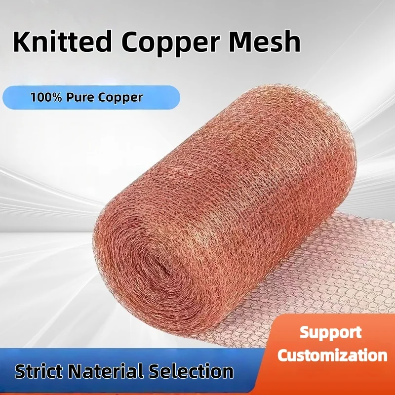 3-50m Copper Mesh Roll For Snail Rodent Control Reusable Rust Proof Copper Wire Netting Garden Plant Protection Signal Shielding
3-50m Copper Mesh Roll For Snail Rodent Control Reusable Rust Proof Copper Wire Netting Garden Plant Protection Signal Shielding