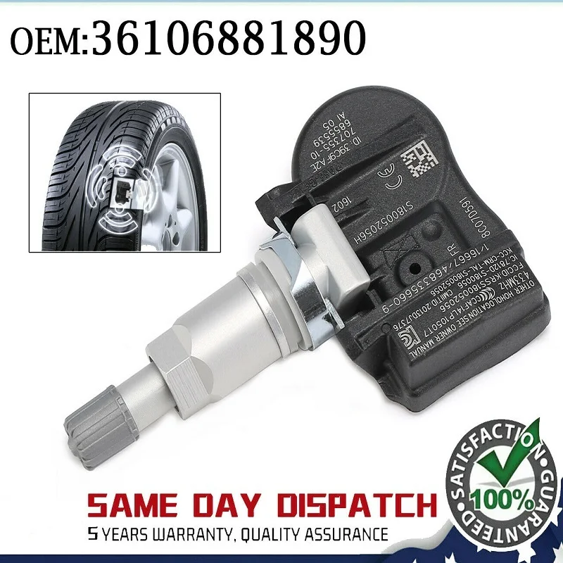 Car TPMS Tire Pressure Monitor Sensor System For BMW Tyre Pressure Sensor 1-Series F21 3-Series F30 F31 F34 36106881890
Car TPMS Tire Pressure Monitor Sensor System For BMW Tyre Pressure Sensor 1-Series F21 3-Series F30 F31 F34 36106881890