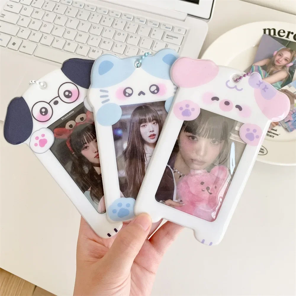 Fashion PVC Puppy Card Sleeve Capybara Korean Style Card Protective Case Bag Pendant ID Card Cover Bus Card Holder Girl
Fashion PVC Puppy Card Sleeve Capybara Korean Style Card Protective Case Bag Pendant ID Card Cover Bus Card Holder Girl