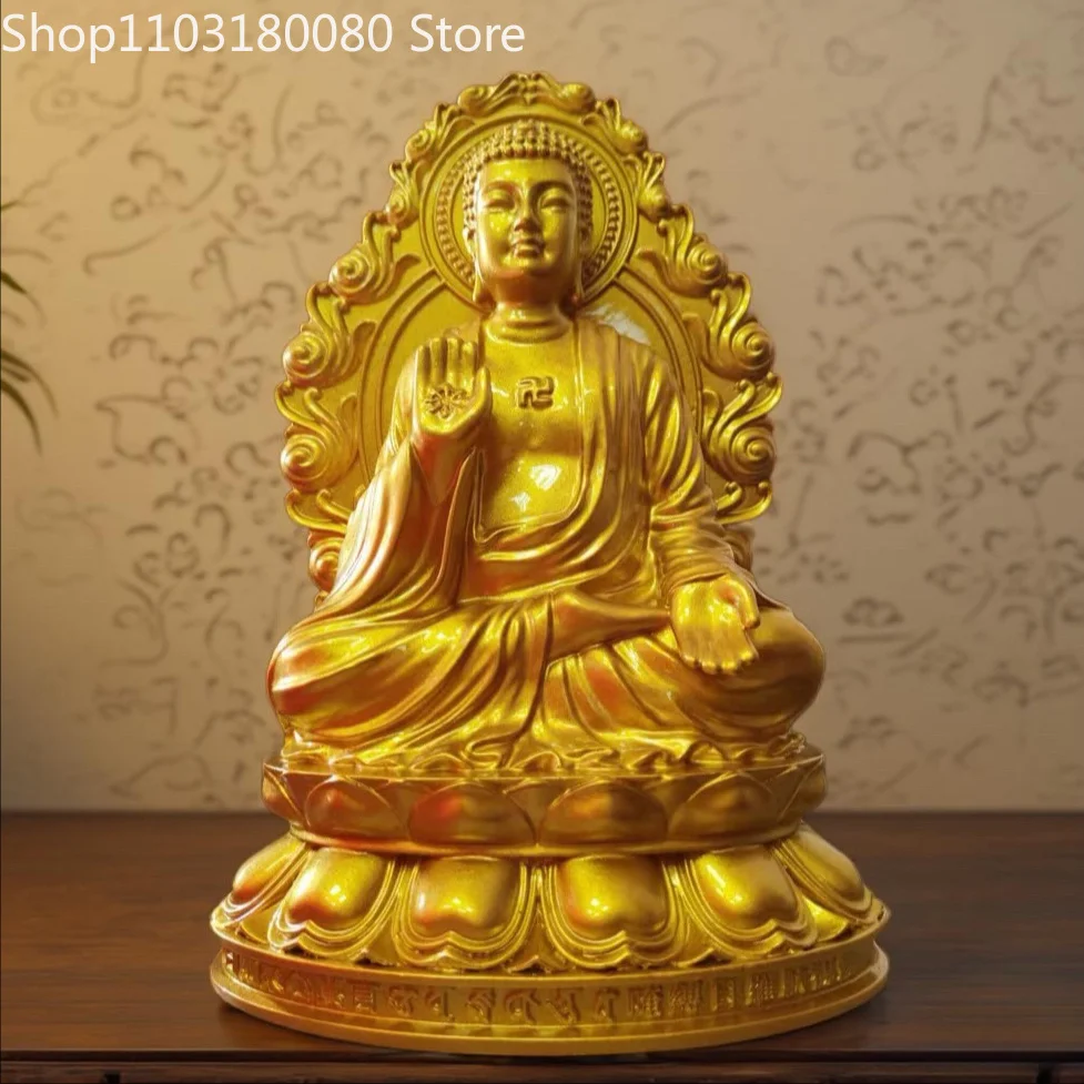 24cm Copper Brass Sakyamuni Vairocana Buddha statue sculpture
24cm Copper Brass Sakyamuni Vairocana Buddha statue sculpture