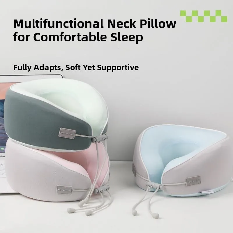 Portable Memory Foam U-Shaped Neck Pillow Ice Silk Travel Pillow Office Nap Support for Airplane Use Comfortable Support
Portable Memory Foam U-Shaped Neck Pillow Ice Silk Travel Pillow Office Nap Support for Airplane Use Comfortable Support