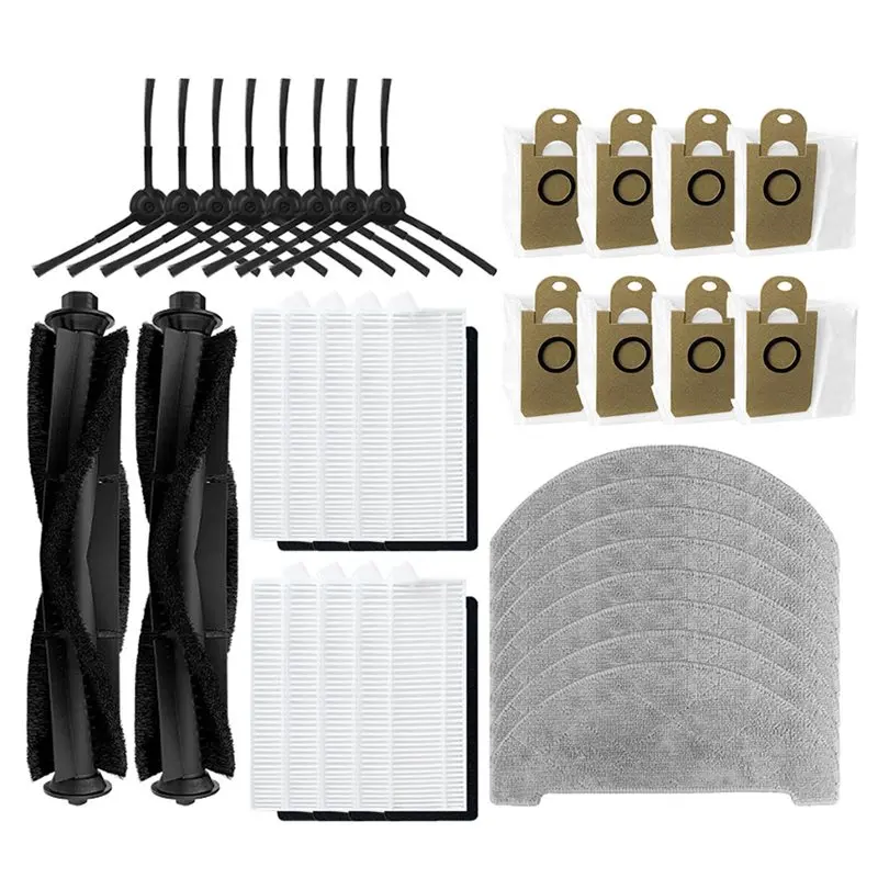 [NEW!N92R】 For Neabot Nomo N2, Imou L11 Pro, Honiture Q6 Pro Robot Vacuum Accessories(34Pcs) Main Side Brush Filter Replacement
[NEW!N92R】 For Neabot Nomo N2, Imou L11 Pro, Honiture Q6 Pro Robot Vacuum Accessories(34Pcs) Main Side Brush Filter Replacement