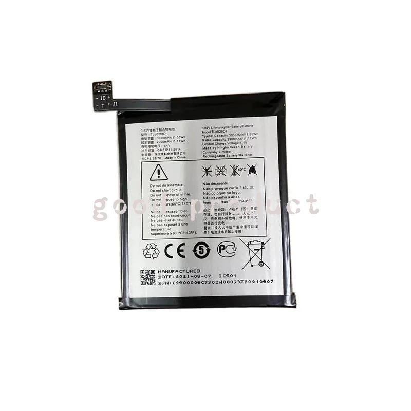 original TLp029D1 TLp029D7 TLP040M7 Battery For Alcatel 3 3X 5 TCL V760 Y660 OT-5052D 5052Y 5086 5058 5058A 5058J 5058T
original TLp029D1 TLp029D7 TLP040M7 Battery For Alcatel 3 3X 5 TCL V760 Y660 OT-5052D 5052Y 5086 5058 5058A 5058J 5058T