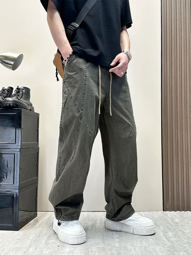 Мужские летние тонкие прямые повседневные брюки, дышащие легкие брюки, винтажные американские брюки для рабочей одежды, универсальные брюки
Мужские летние тонкие прямые повседневные брюки, дышащие легкие брюки, винтажные американские брюки для рабочей одежды, универсальные брюки