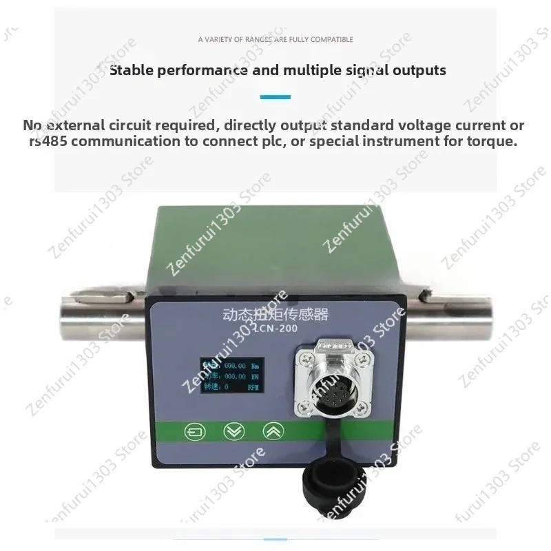 Force Measurement Dynamic Torque Sensor, Large Range Motor Torque Measurement Torque, Speed Power Detector, High Precision
Force Measurement Dynamic Torque Sensor, Large Range Motor Torque Measurement Torque, Speed Power Detector, High Precision