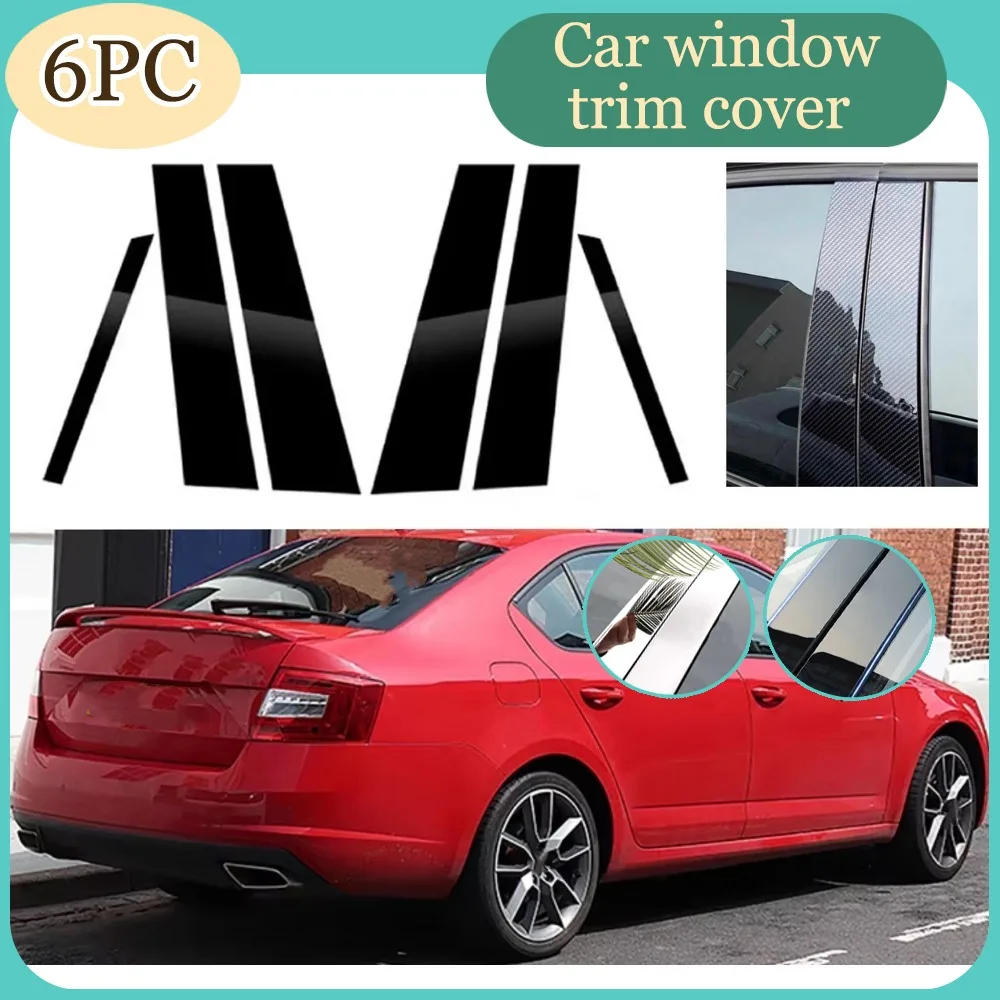 6PCS Gloss Black Pillar Posts Fit For Skoda Octavia Mk3 5E 5 Door Liftback 2014-2019 Door Window Moulding Trim Cover Sticker
6PCS Gloss Black Pillar Posts Fit For Skoda Octavia Mk3 5E 5 Door Liftback 2014-2019 Door Window Moulding Trim Cover Sticker