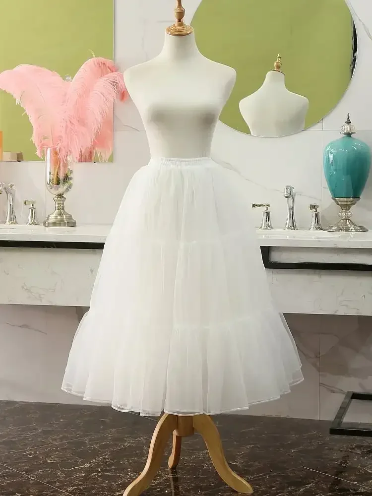 Fashionable Refine 80cm 3 Layers Wedding Dress Petticoat Organza A-line Shaped Long Petticoat
Fashionable Refine 80cm 3 Layers Wedding Dress Petticoat Organza A-line Shaped Long Petticoat