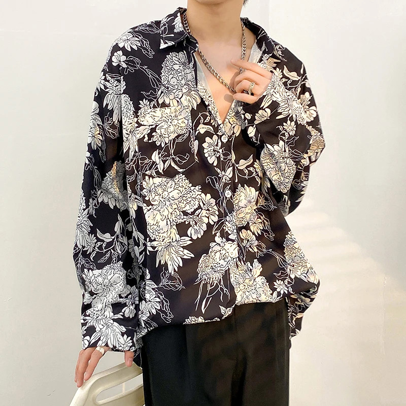 Retro Tie Dye Long Sleeve Men's Shirt Loose Couple Match Trendy Individual Street Style Outerwear Boyhood Autumn Fashion
Retro Tie Dye Long Sleeve Men's Shirt Loose Couple Match Trendy Individual Street Style Outerwear Boyhood Autumn Fashion