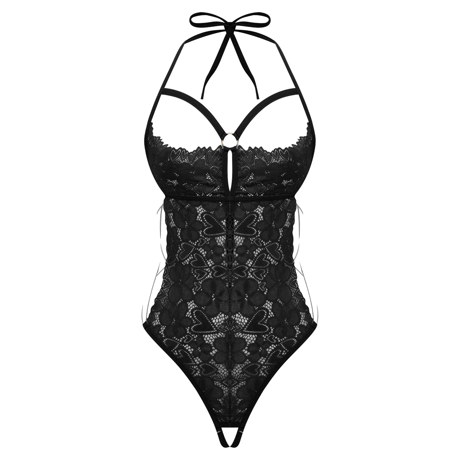 Half Open Cup Lace Bodysuit for Women See Through Backless Crotchless Sling Lingerie Unitard for Honeymoon Anniversary Night
Half Open Cup Lace Bodysuit for Women See Through Backless Crotchless Sling Lingerie Unitard for Honeymoon Anniversary Night