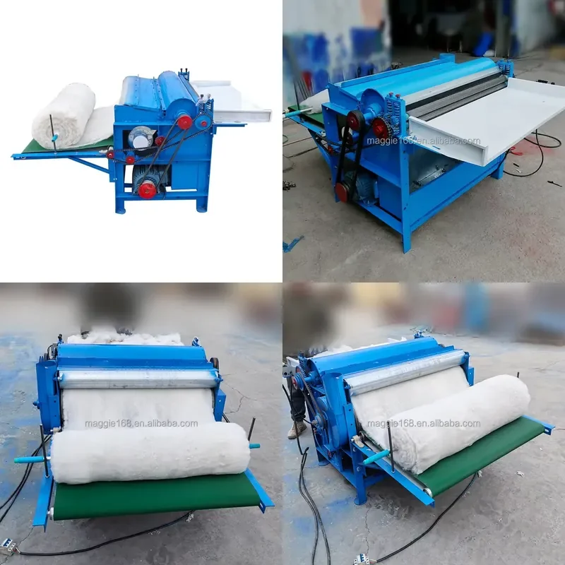 YWM Certificate 30-40 Kg/h Single Roller Chinese Manufacturer Supplies Cotton Worsted Wool Carding Machine for Fabric Waste
YWM Certificate 30-40 Kg/h Single Roller Chinese Manufacturer Supplies Cotton Worsted Wool Carding Machine for Fabric Waste