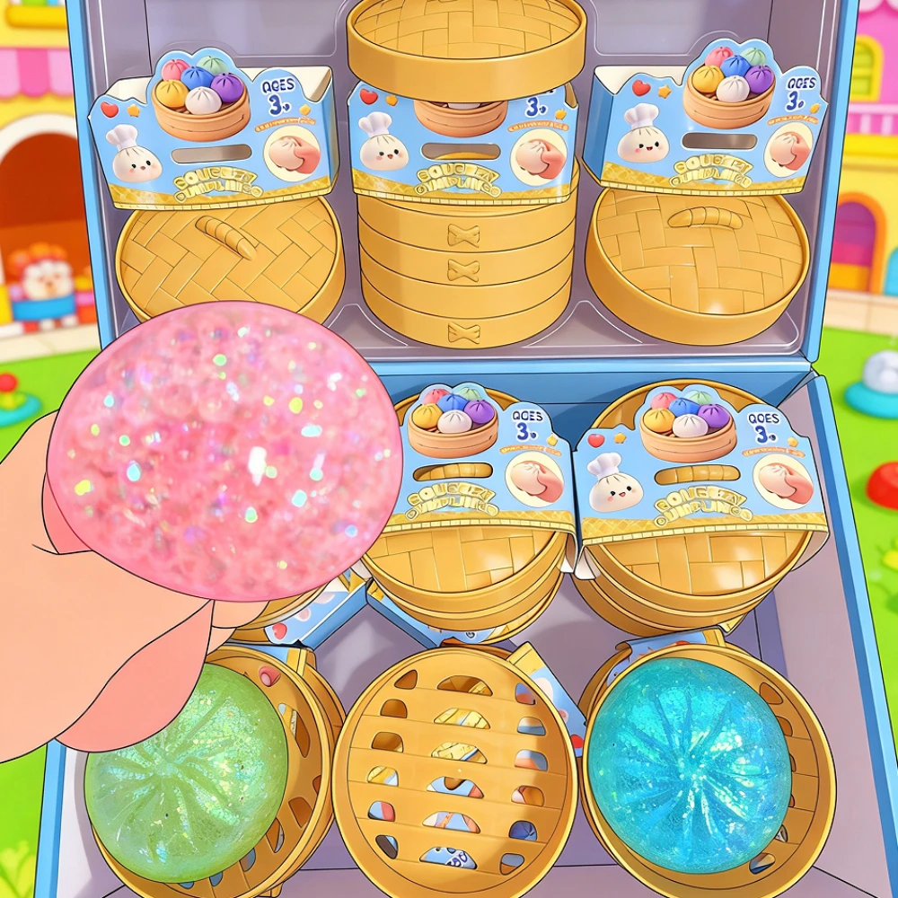 Хит продаж: Имитация булочки Чар Сиу, медленно восстанавливающая форму игрушка-антистресс, мягкая силиконовая игрушка для снятия стресса, новинка, фиджет-игрушка
Хит продаж: Имитация булочки Чар Сиу, медленно восстанавливающая форму игрушка-антистресс, мягкая силиконовая игрушка для снятия стресса, новинка, фиджет-игрушка