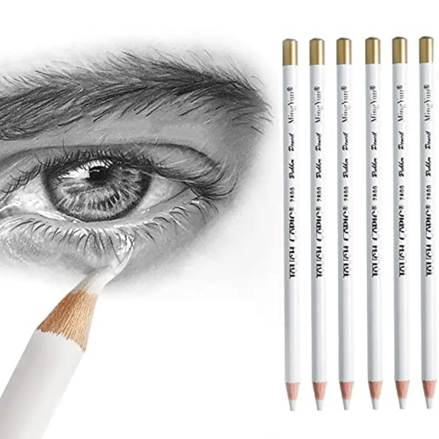 Eraser Pencils Set for Artists, Wooden Sketch Professional Highlight Painting Eraser Pen for Sketching Charcoal Drawings, Revis
Eraser Pencils Set for Artists, Wooden Sketch Professional Highlight Painting Eraser Pen for Sketching Charcoal Drawings, Revis