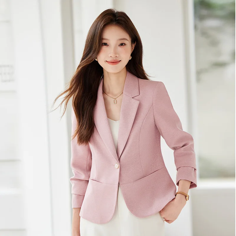 2026 Women Blazer Coat Office Ladies Business Work Wear Formal Short Blazer Jacket Female Spring Autumn Versatile Tops Outerwea2
2026 Women Blazer Coat Office Ladies Business Work Wear Formal Short Blazer Jacket Female Spring Autumn Versatile Tops Outerwea2