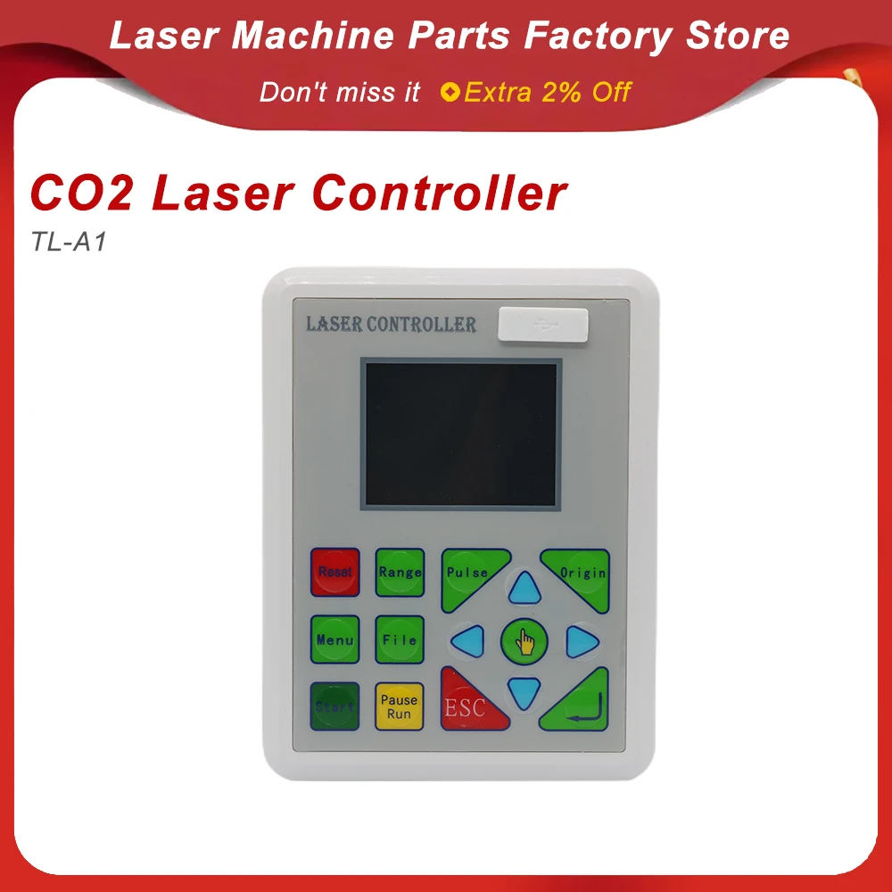 TL-A1 Laser Controller System for Co2 Laser Engraving Cutting Machine K40 Laser 3020 6040 Replace Ruida Leetro Trocen
TL-A1 Laser Controller System for Co2 Laser Engraving Cutting Machine K40 Laser 3020 6040 Replace Ruida Leetro Trocen