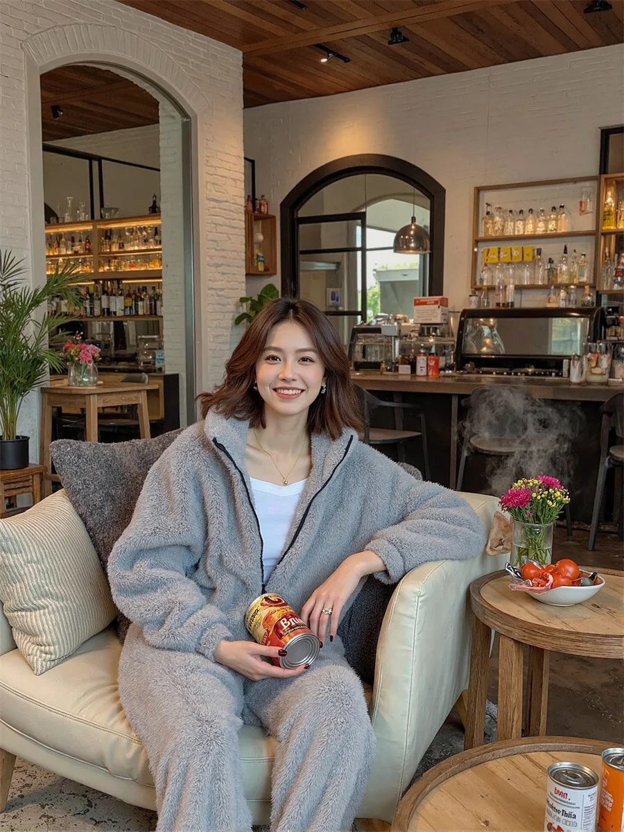 Pajama Sets Women Cute Flower Print Cotton Long Sleeve Button-up Top Elastic Waist Pants Loose Soft Spring Autumn Sleepwear
Pajama Sets Women Cute Flower Print Cotton Long Sleeve Button-up Top Elastic Waist Pants Loose Soft Spring Autumn Sleepwear