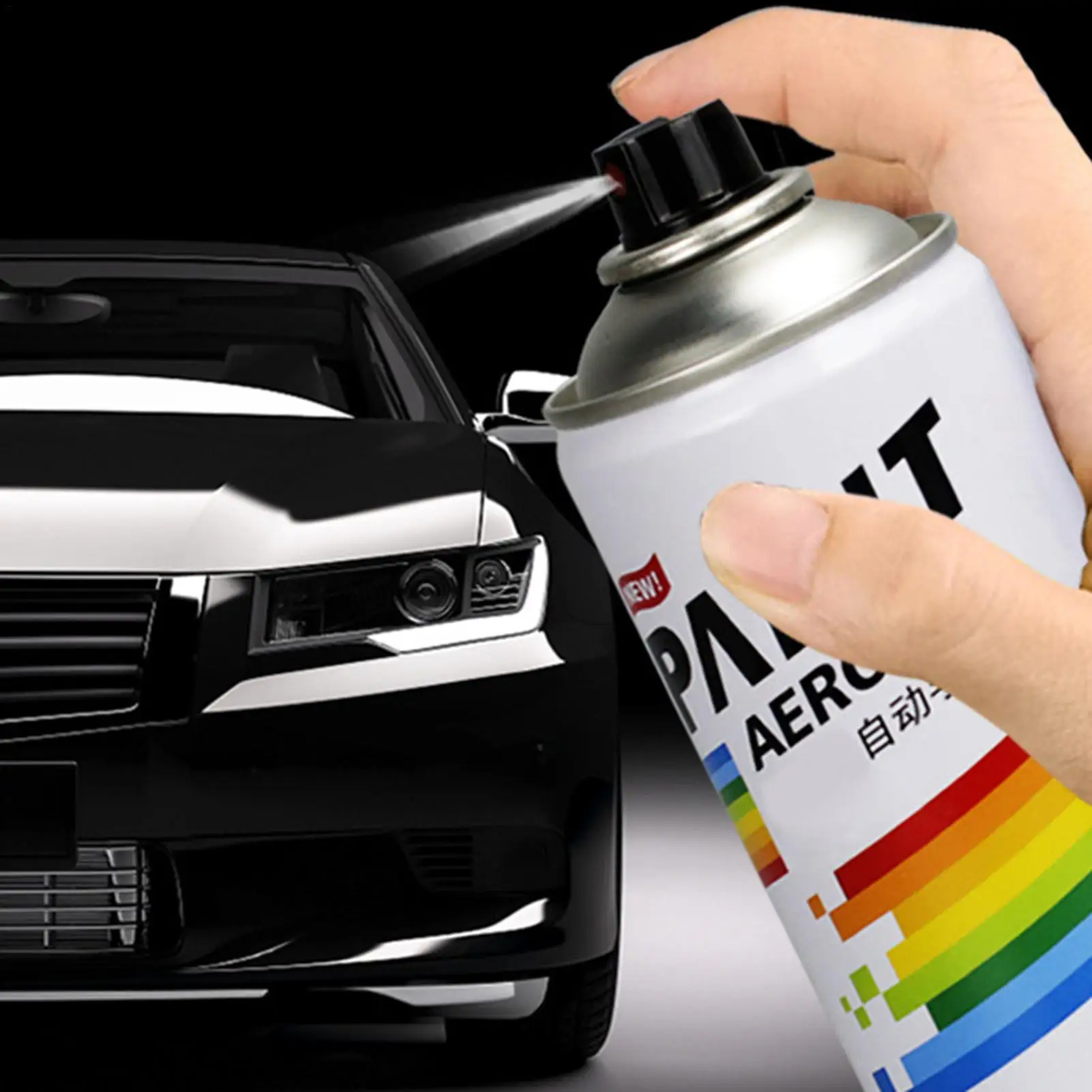 Outdoor Spray Paint 400ml Paint Basecoat Fast-Drying Coating Aerosol Can For Tire Artwork Motorcycle Furniture Car care
Outdoor Spray Paint 400ml Paint Basecoat Fast-Drying Coating Aerosol Can For Tire Artwork Motorcycle Furniture Car care