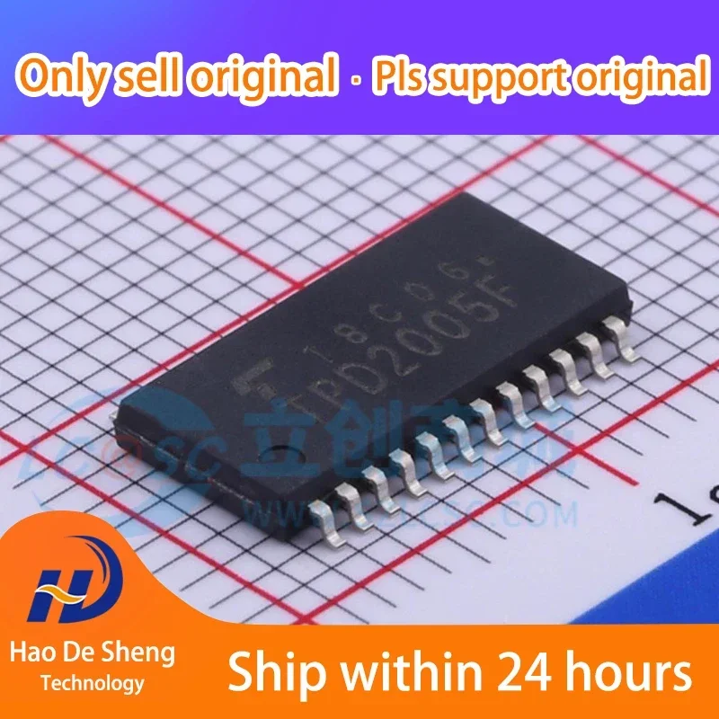 10PCS/LOT TPD2005F TPD2005 SSOP-24 New Original in Stock
10PCS/LOT TPD2005F TPD2005 SSOP-24 New Original in Stock