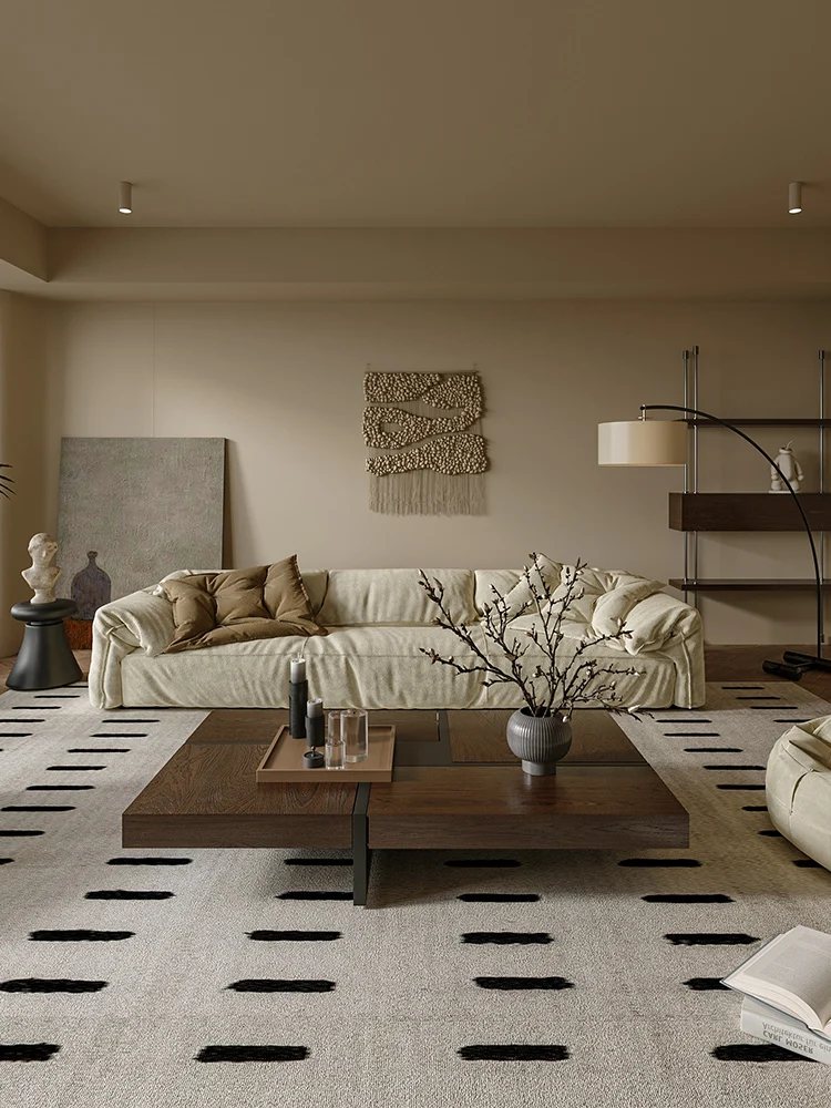 Medieval wabi-**** wind straight row matte fabric sofa minimalist living room elephant ear sofa size apartment
Medieval wabi-**** wind straight row matte fabric sofa minimalist living room elephant ear sofa size apartment