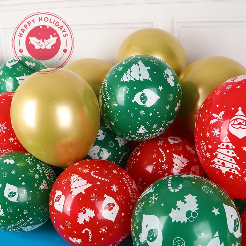 12inch Christmas Decorative Balloons Red Green Santa Big Snowflake Printed Ballon Wholesale 2022 Happy New Year Decor Supplies
12inch Christmas Decorative Balloons Red Green Santa Big Snowflake Printed Ballon Wholesale 2022 Happy New Year Decor Supplies