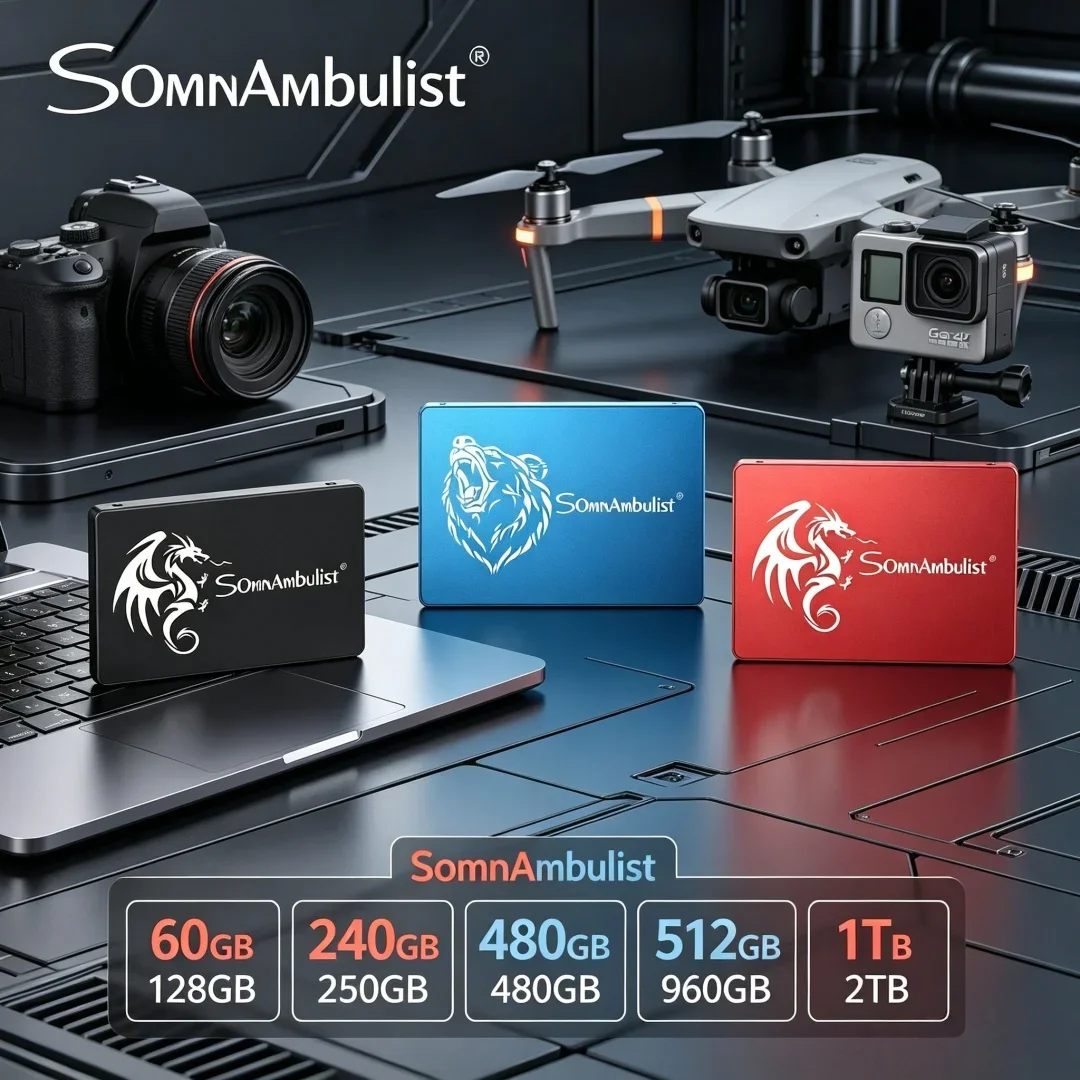 Durable SomnAmbulist Sata3 SSD 2.5 60GB 128GB 240GB 256GB 480GB 512GB 960GB 1TB 2TB for Desktop Laptop Solid State Drive
Durable SomnAmbulist Sata3 SSD 2.5 60GB 128GB 240GB 256GB 480GB 512GB 960GB 1TB 2TB for Desktop Laptop Solid State Drive