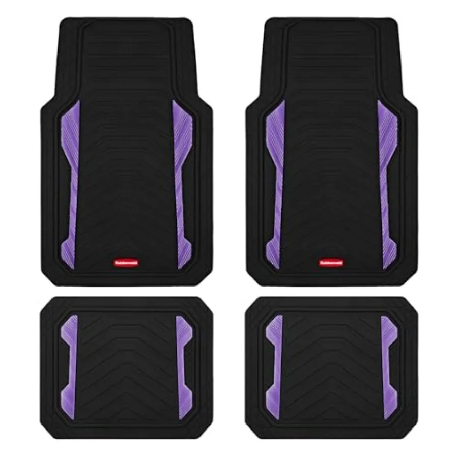 Car Floor Mat, Heavy Duty All-Weather Car Mats Full Set with Dual-Tone Aluminum Inserts Universal Fit, Anti-Slip Backing, Trim-
Car Floor Mat, Heavy Duty All-Weather Car Mats Full Set with Dual-Tone Aluminum Inserts Universal Fit, Anti-Slip Backing, Trim-