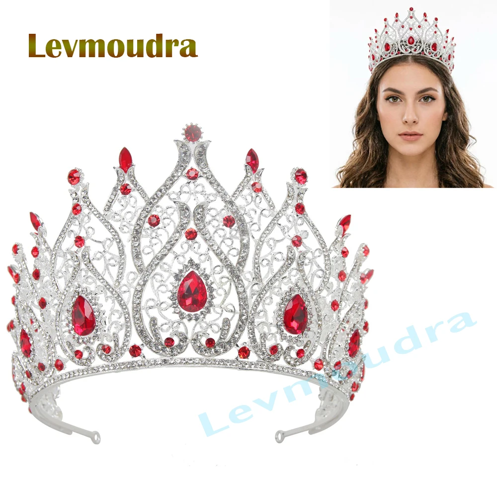 Levmoudra Princess Pageant Queen Elegant Alloy Rhinestone Party Crown the New Miss Crown
Levmoudra Princess Pageant Queen Elegant Alloy Rhinestone Party Crown the New Miss Crown