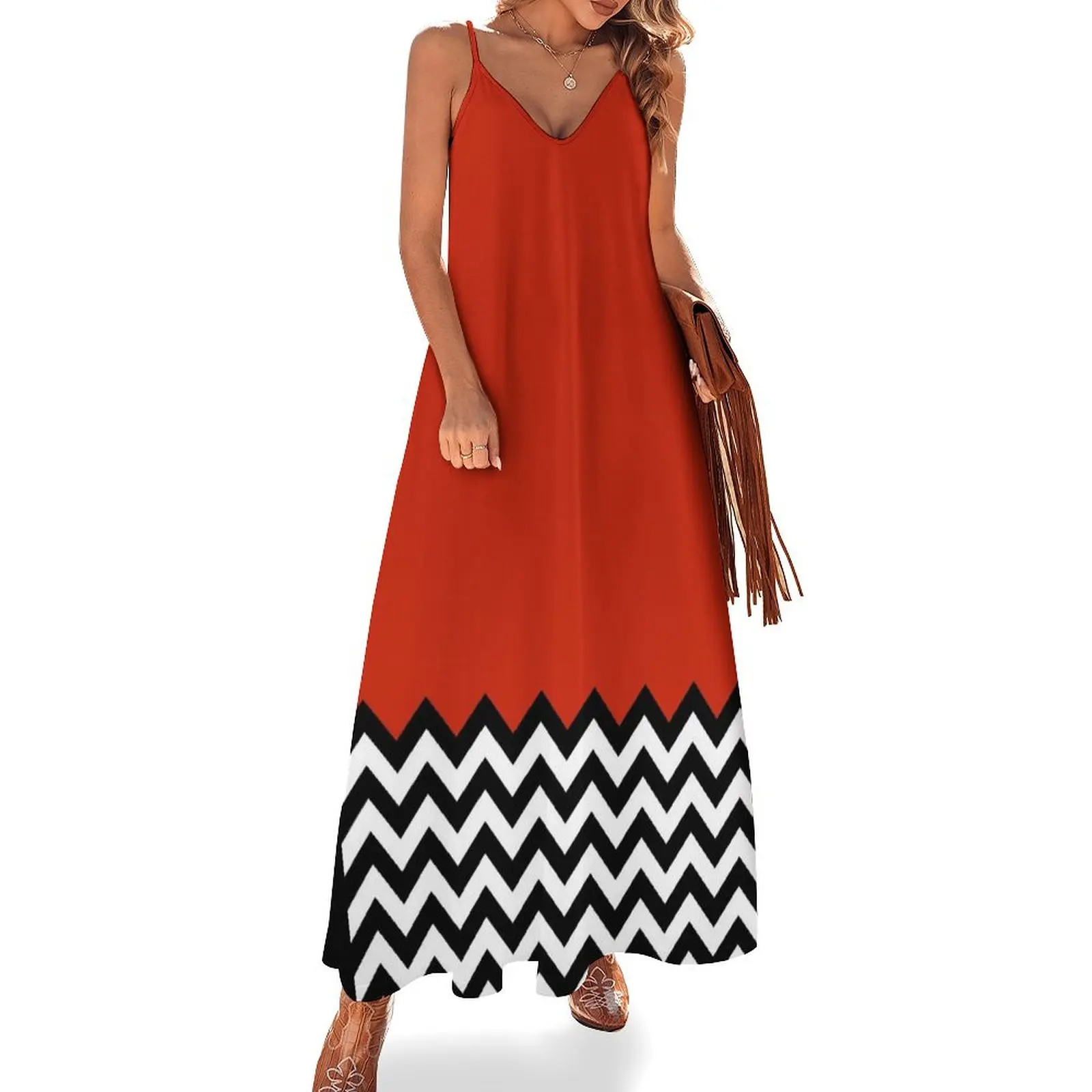 Black Lodge (Twin Peaks) inspired graphic Sleeveless Long Dress dress party night elegant party dress for women 2025
Black Lodge (Twin Peaks) inspired graphic Sleeveless Long Dress dress party night elegant party dress for women 2025