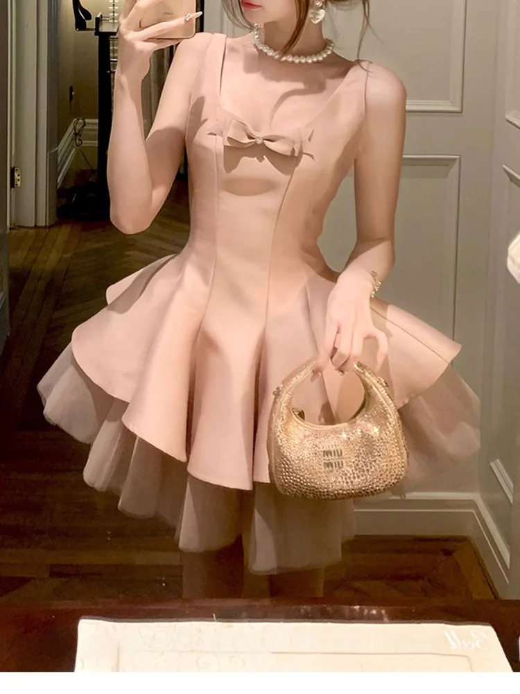 Princess Style Frock Skirt Ball Gown Sweet High Waist Mesh Birthday Party Gathering Dress for Women Casual A-Line Skirt
Princess Style Frock Skirt Ball Gown Sweet High Waist Mesh Birthday Party Gathering Dress for Women Casual A-Line Skirt