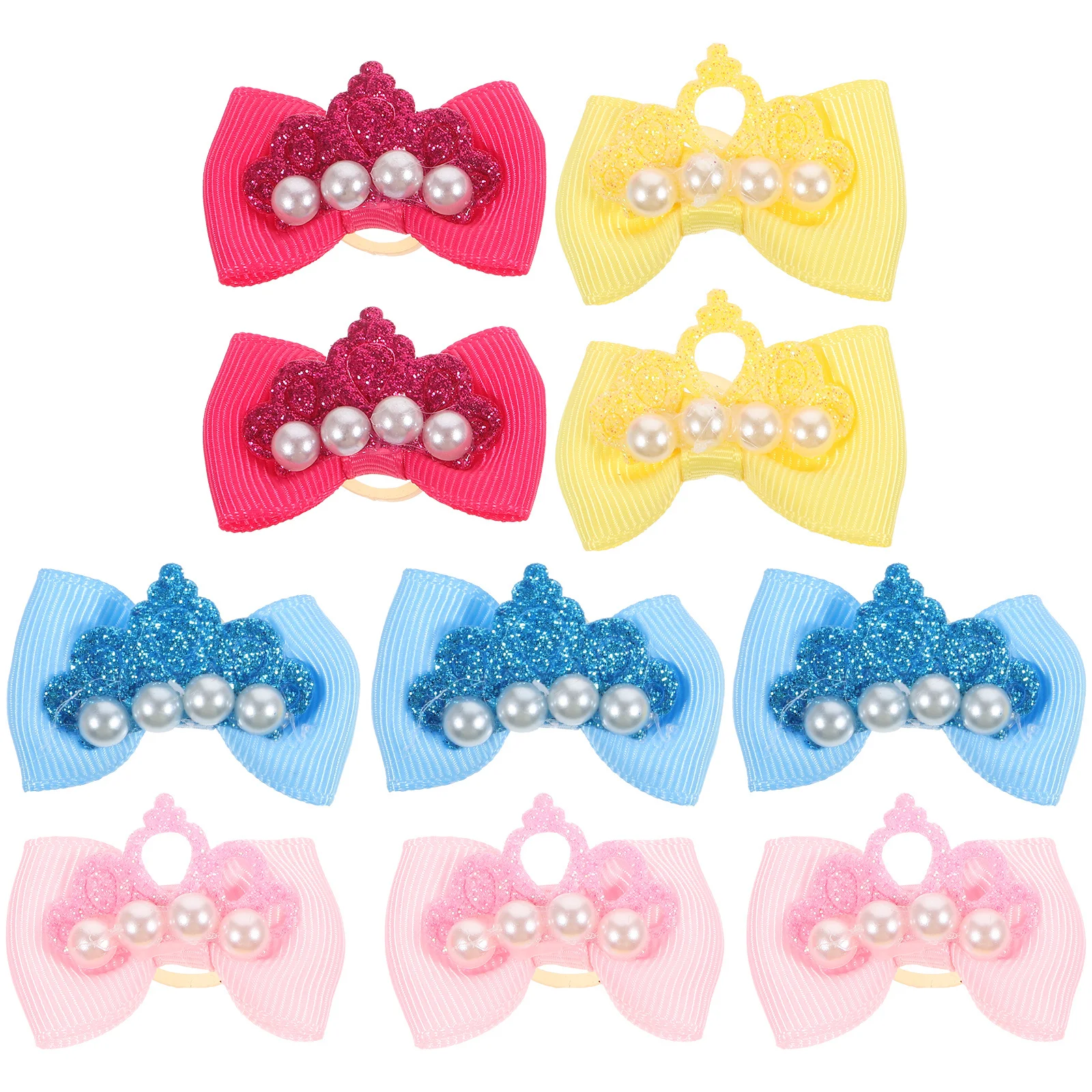 10 Pcs Pet Head Hair Accessories Rubber Band Bow Dog Puppy Bows for Pets Doggy Cute
10 Pcs Pet Head Hair Accessories Rubber Band Bow Dog Puppy Bows for Pets Doggy Cute