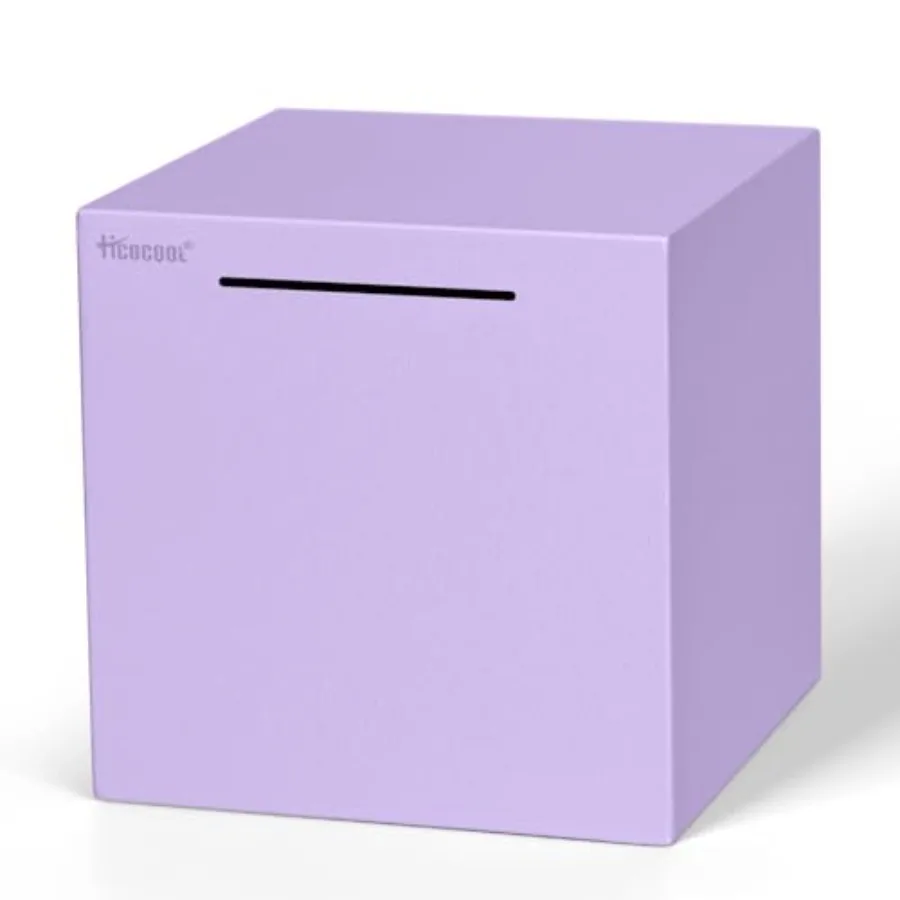 Piggy Bank for Adults Must Break to Open Unbreakable Stainless Steel Money Saving Box
Piggy Bank for Adults Must Break to Open Unbreakable Stainless Steel Money Saving Box