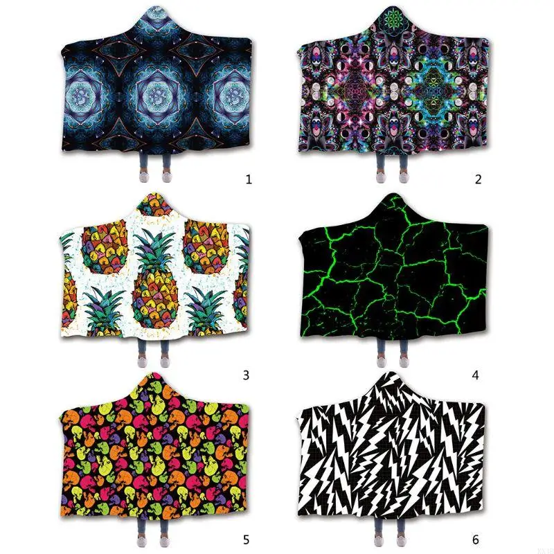 KX4B 3D Digital Printing Geometric Hooded Sherpa Blanket Winter Warm Cloak Shawl Pine
KX4B 3D Digital Printing Geometric Hooded Sherpa Blanket Winter Warm Cloak Shawl Pine