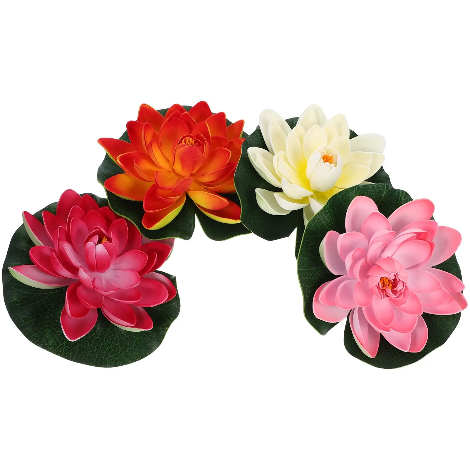 4 Pcs Water Plants Fake Leaves 18cm Fish Tank Artificial Water Lilies Decor EVA Material Reusable Bright
4 Pcs Water Plants Fake Leaves 18cm Fish Tank Artificial Water Lilies Decor EVA Material Reusable Bright
