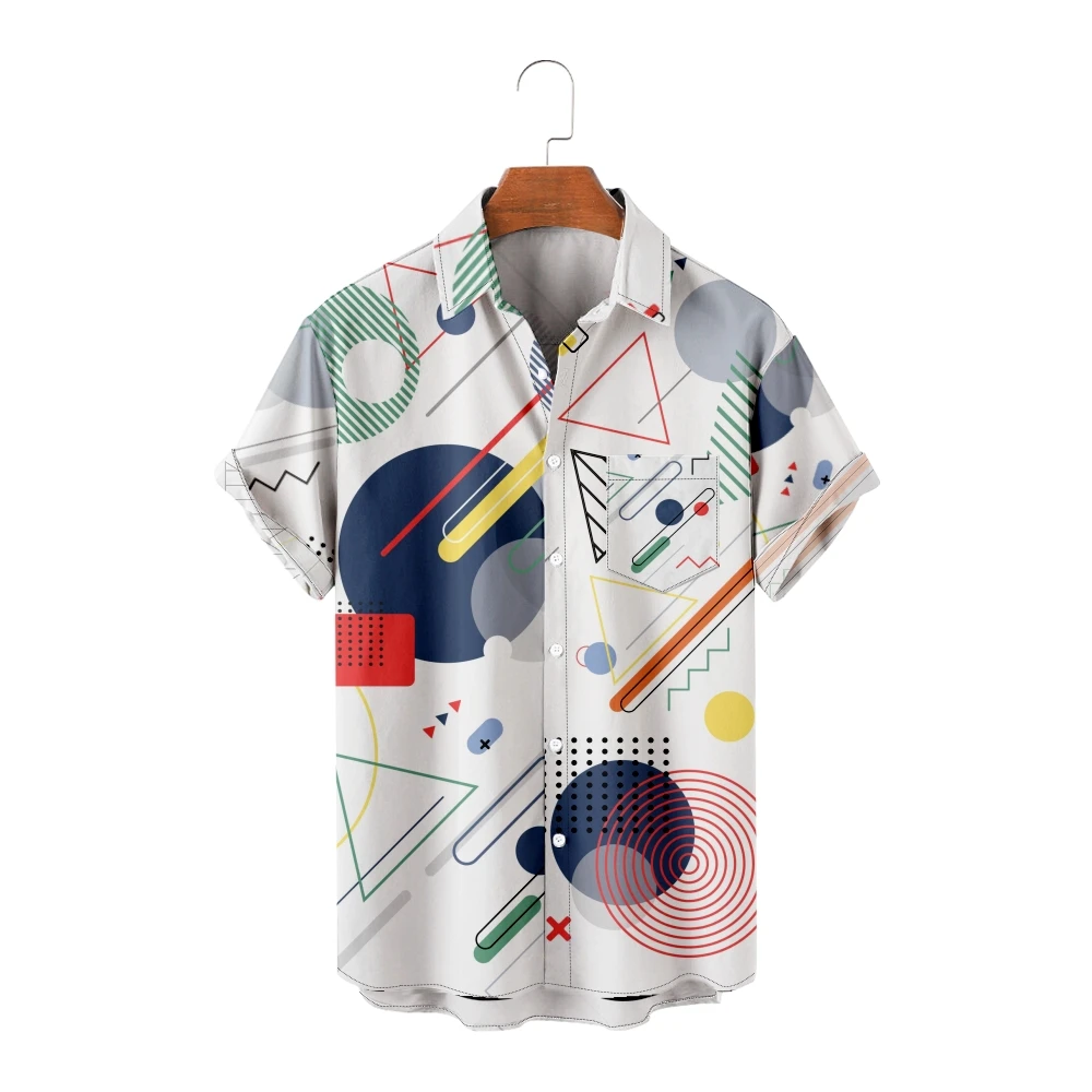Men's Hawaiian Shirts Stitching graphics Print Vacation Casual Short Sleeve Shirts Cool Summer Tops Vintage Breathable Plus Size
Men's Hawaiian Shirts Stitching graphics Print Vacation Casual Short Sleeve Shirts Cool Summer Tops Vintage Breathable Plus Size