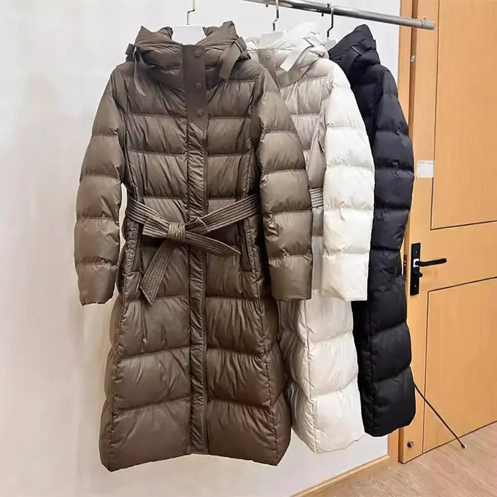 Женский белый пуховик средней длины, осенне-зимний тонкий теплый пуховик с капюшоном, женские тонкие утепленные длинные парки, верхняя одежда
Женский белый пуховик средней длины, осенне-зимний тонкий теплый пуховик с капюшоном, женские тонкие утепленные длинные парки, верхняя одежда