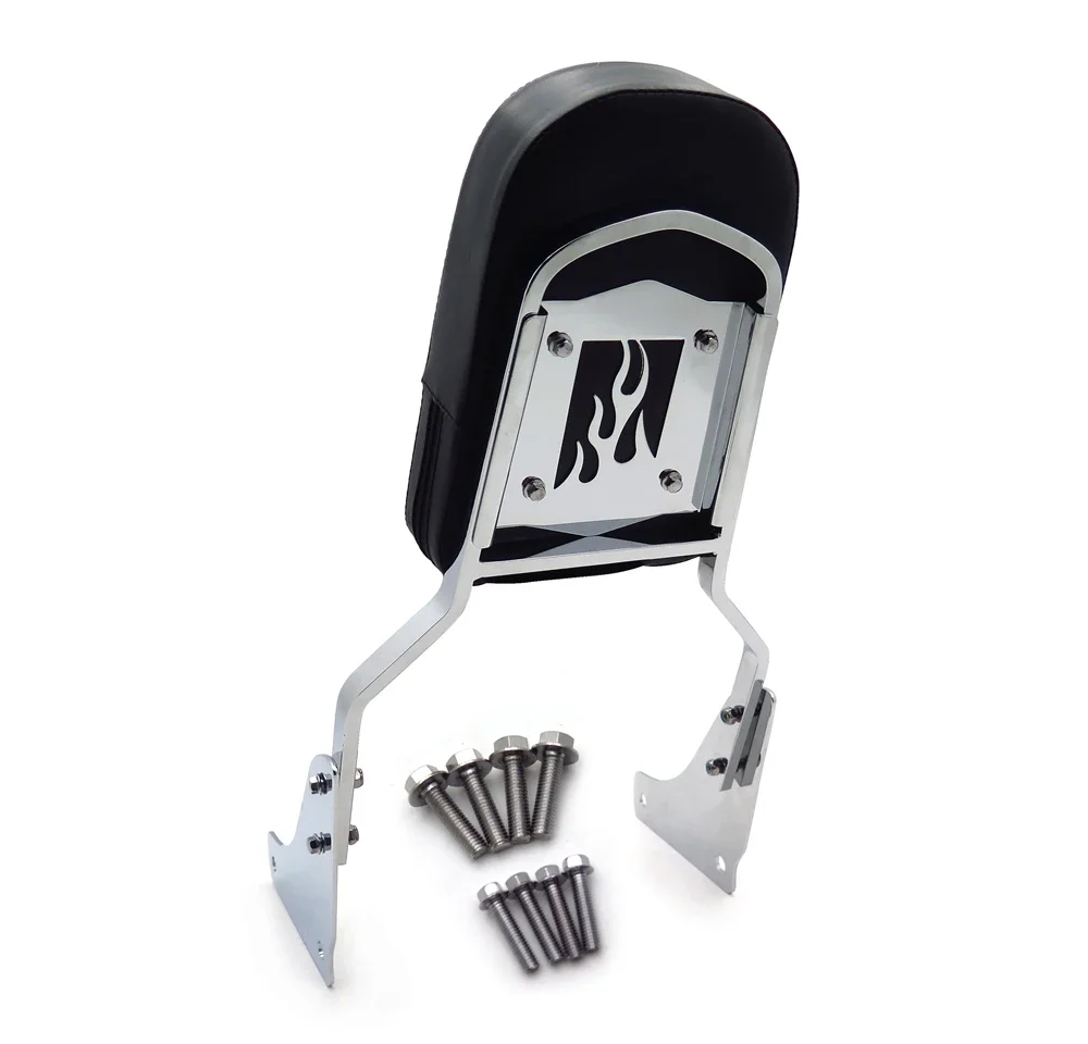 Motorcycle Parts Flame Backrest Sissy Bar with Leather Pad for Honda Shadow Ace 1100
Motorcycle Parts Flame Backrest Sissy Bar with Leather Pad for Honda Shadow Ace 1100