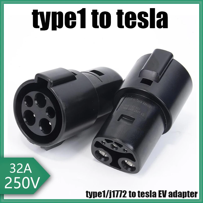 EV Charger Connector Adaptor J1772 Type 1 To Tesla Adapter Plug to Socket Max 60A EVSE Fastest Charging for Tesla Model X/S/Y/3
EV Charger Connector Adaptor J1772 Type 1 To Tesla Adapter Plug to Socket Max 60A EVSE Fastest Charging for Tesla Model X/S/Y/3