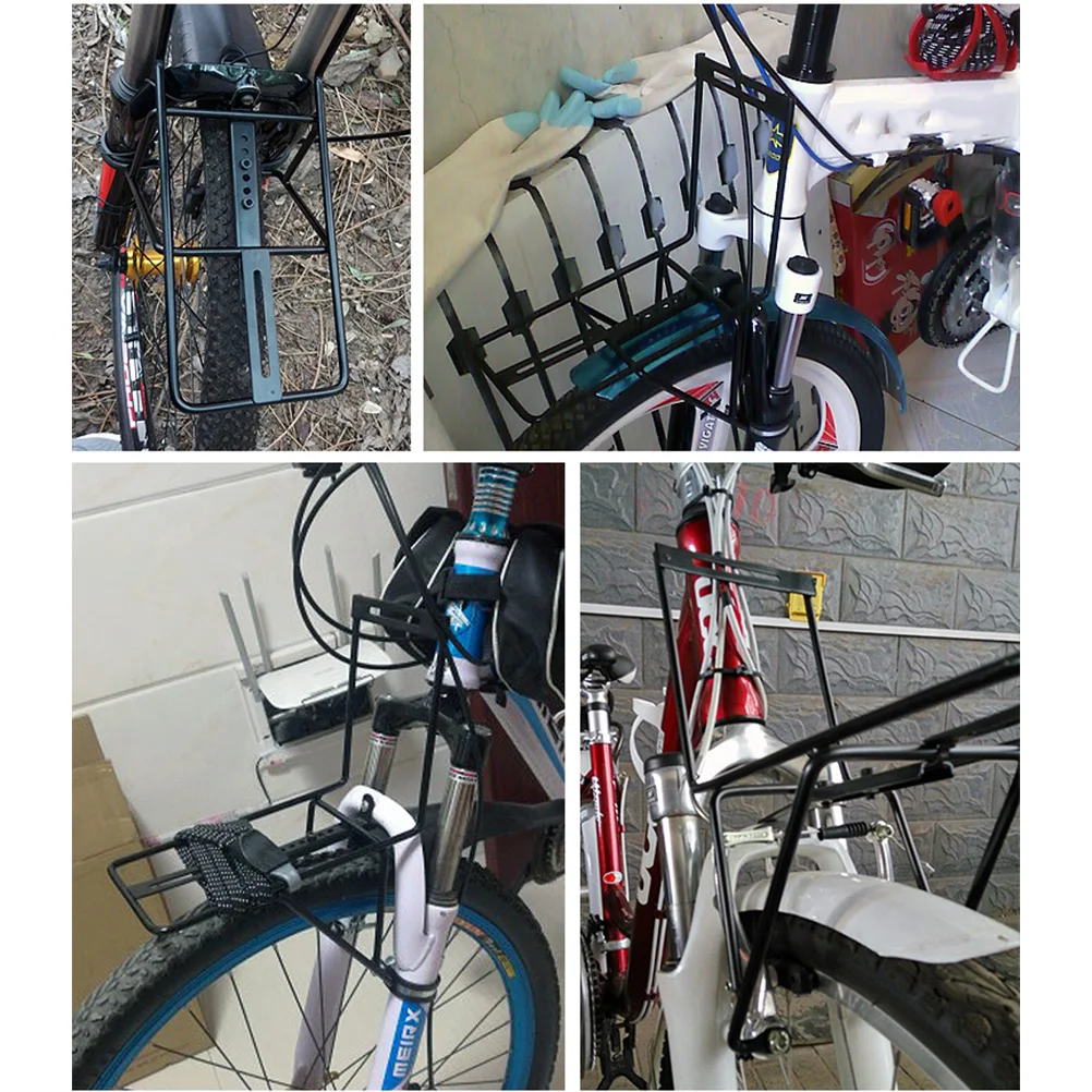 Bicycle Front Rack Cargo Holder Metal Bracket Lightweight Durable Storage Folding Bike Accessory Black Handlebar Luggage Cycling
Bicycle Front Rack Cargo Holder Metal Bracket Lightweight Durable Storage Folding Bike Accessory Black Handlebar Luggage Cycling