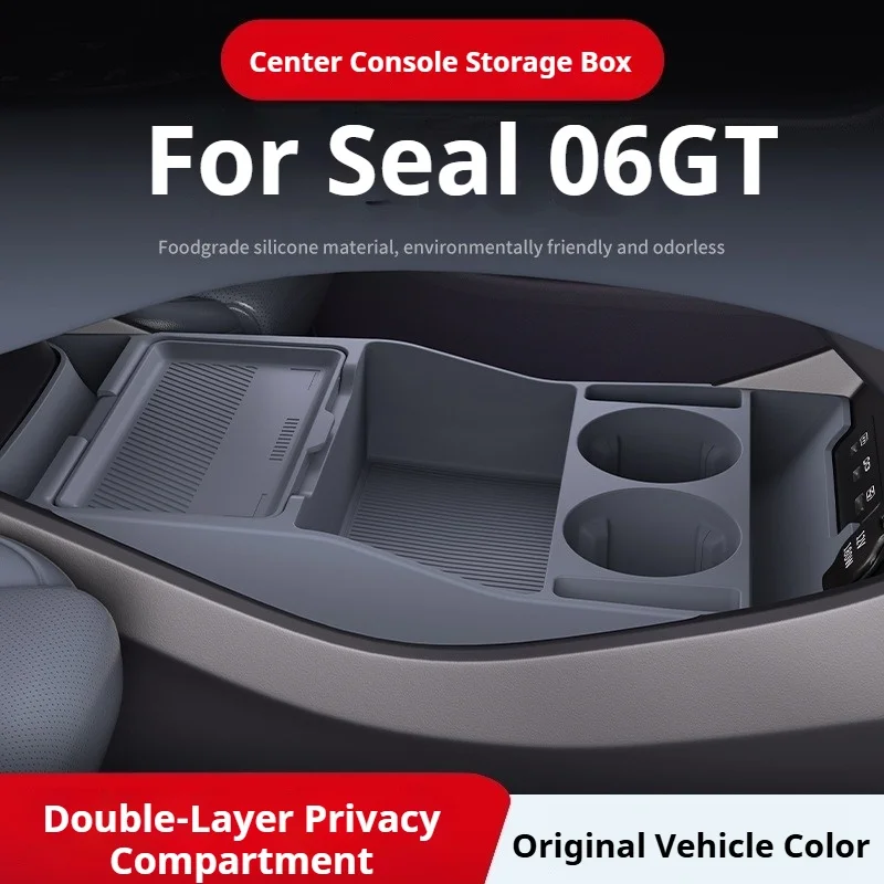 For BYD Seal 06GT Car Center Console Modification Anti-slip Pad Central Control Lower Storage Box Car Interior Modify Accessorie
For BYD Seal 06GT Car Center Console Modification Anti-slip Pad Central Control Lower Storage Box Car Interior Modify Accessorie