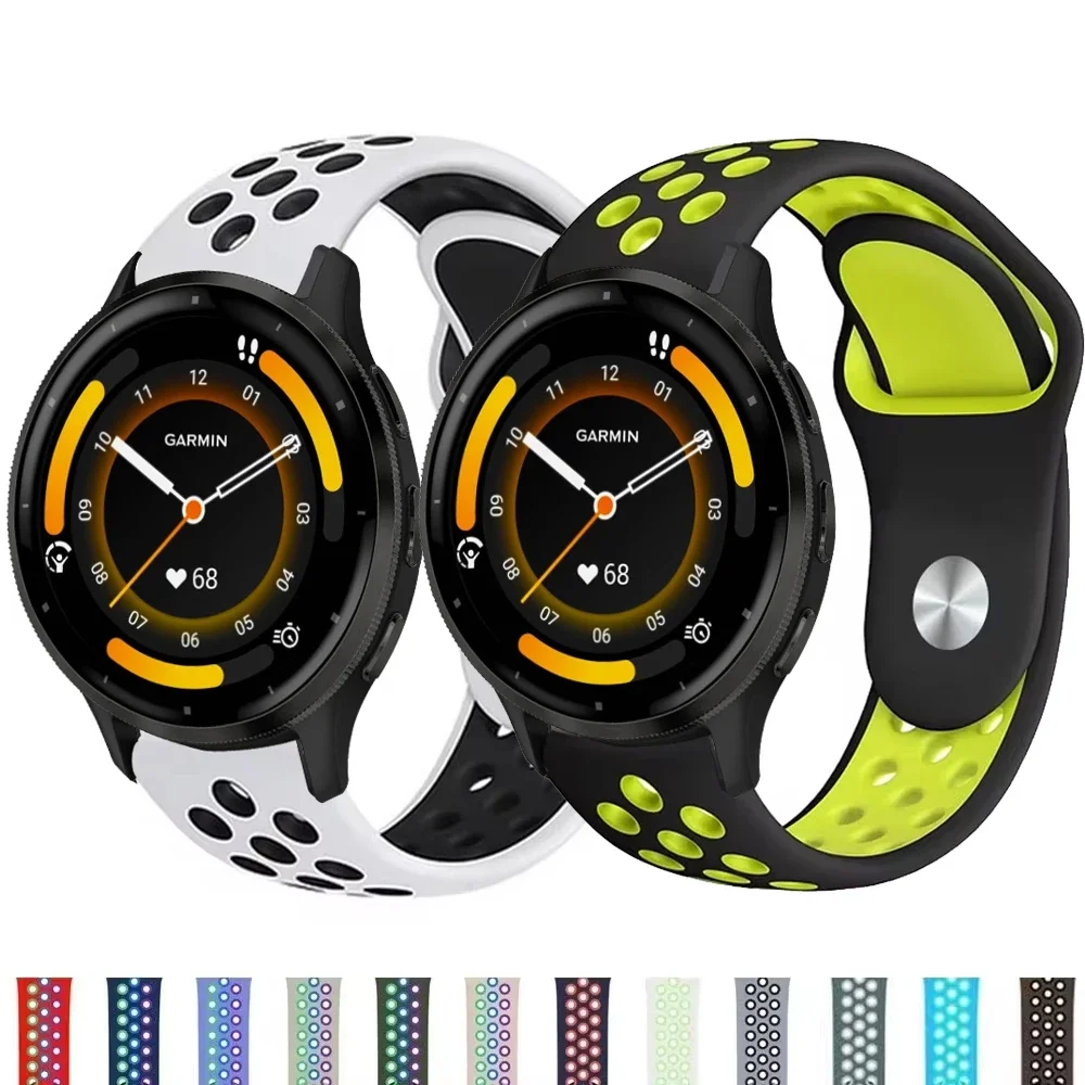 Силиконовый ремешок 20 мм 22 мм для Garmin Vivoactive 3 4 5 Band Watch Venu 2 3 SQ Forerunner 645 245 Браслет SmartWatch Браслет
Силиконовый ремешок 20 мм 22 мм для Garmin Vivoactive 3 4 5 Band Watch Venu 2 3 SQ Forerunner 645 245 Браслет SmartWatch Браслет