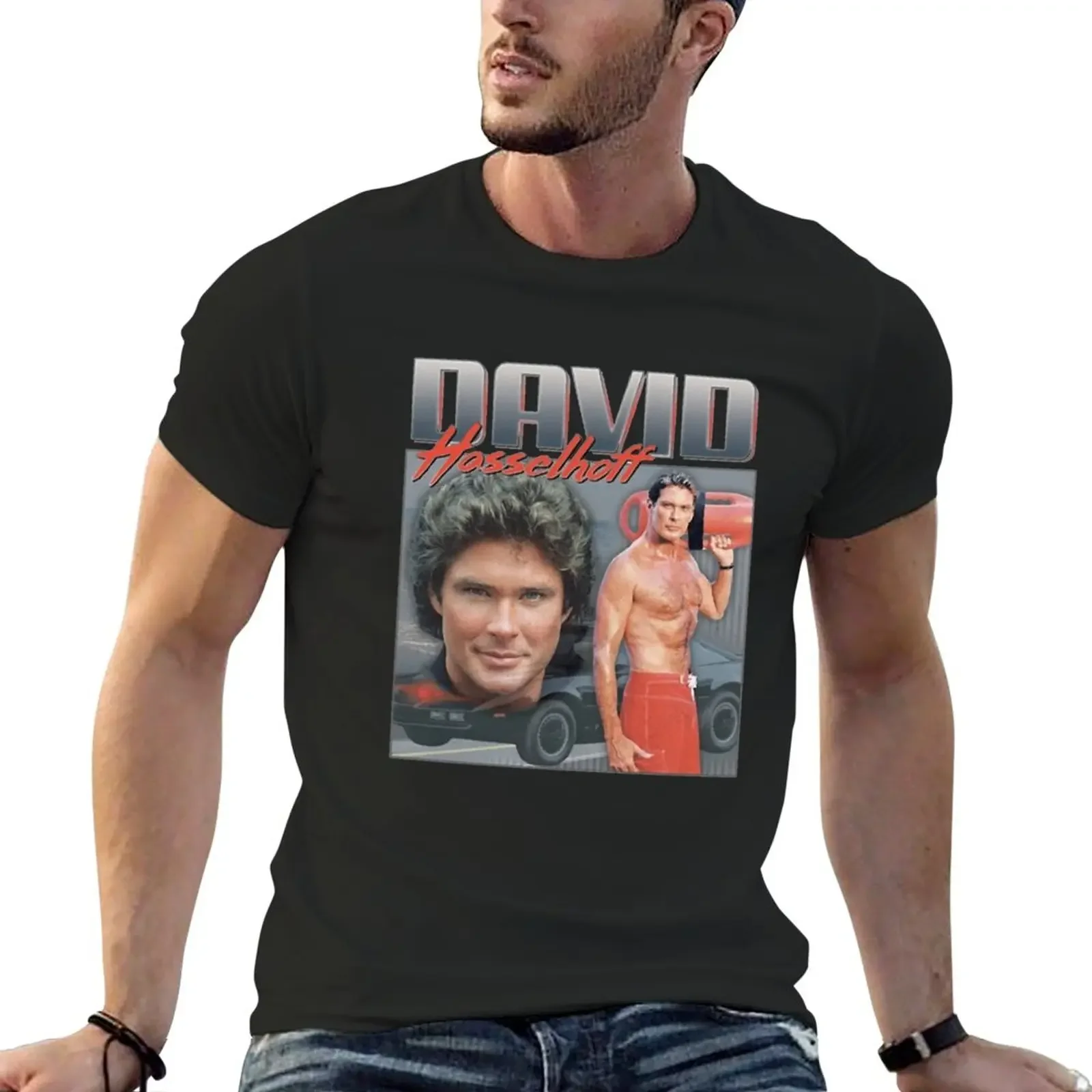 Футболка David Hasselhoff, милые топы, летний топ, мужские футболки с графическим рисунком
Футболка David Hasselhoff, милые топы, летний топ, мужские футболки с графическим рисунком
