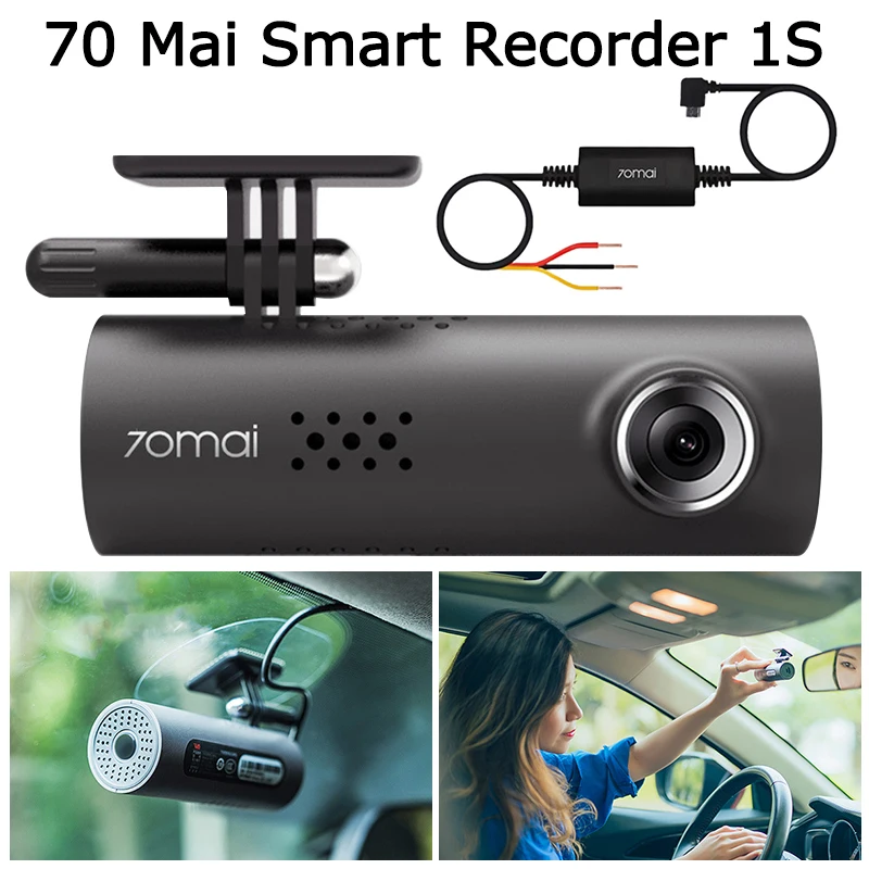 70mai Dash Cam 1S 1080P Car DVR Dash Camera 130°FOV Car Dashcam 24H Parking Monitoring Car Driving Record Night Vision
70mai Dash Cam 1S 1080P Car DVR Dash Camera 130°FOV Car Dashcam 24H Parking Monitoring Car Driving Record Night Vision